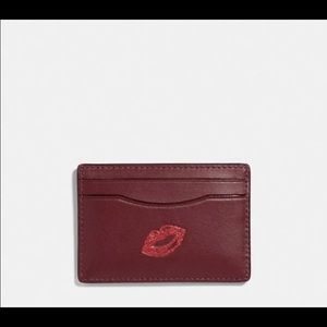 Coach card holder